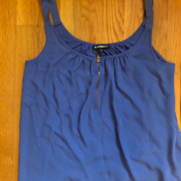 Express grosgrain ribbon strap swing tank - Picture 3 of 5